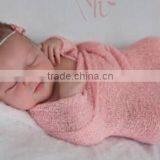 Multiple Color and Size Newborn Rayon Wrap Baby Stretch Knit Wrap Photo Props Newborn Photography thumbnail-6