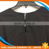 Lady Latest Design Black Embroidered Wide Long Sleeve Dress thumbnail-6