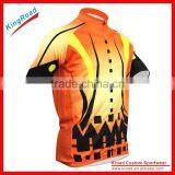 Soft and Cool Mesh Material Cycling Jersey Men thumbnail-4