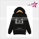 Custom Unisex Fleece Hoodie Black Color Hoody thumbnail-1