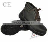 PU Bottom Senior Head Layer Cowhide Steel Toe Safety Shoes From Huaan thumbnail-1