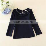 New Fashion Baby Clothes Beading Top Tops and Blouses 2015 Kids Clothes Girls Bottoming Shirts thumbnail-5