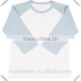 100% Cotton Plain Ladies Baseball Tee 3/4 Raglan Sleeve Baseball T Shirt Contrast 2 Tone Unisex Baseball T-Shirt Wholesale thumbnail-3