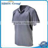 Promotional 100% Breathable Polyester Mens Polo Shirt thumbnail-1