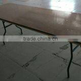 High Quality Plywood Folding Long Table/plywood Rectangular Banquet Table thumbnail-6