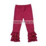 Wholesale Yiwu Kaiyo Boutique Clothes Baby Girls Pants OEM Service Girls Ruffle Pants thumbnail-2