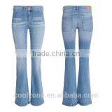 2015 New Collection Horn Style Ladies Jeans Top Design for Women thumbnail-1