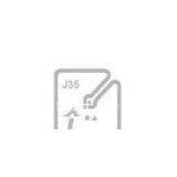 Wet Inlay AZ-6(J35) 20CM Impinji Monza 3 Chip thumbnail-1