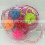 Children DIY Ring and Bracelet Band Mini Rubber Elastic thumbnail-2