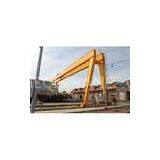 Single Girder Electric Workshop Gantry Crane For Machinery Mills , Adjustable Speed thumbnail-1