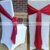 Flat Top Stretch Chair Cover and Square Back Wedding Spandex Chair Cover