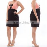 hot sale sleeveless solid dress pregnant woman dresses