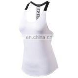 Cheap Wholesale 85% Polyester 15% Spandex Quick Dry Women Gym Tank Top Strech Fitness Yoga Woman Athletic Tank Tops thumbnail-2