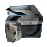 Kids Travel Tray With Exclusive Erasable Surface Toddler Play Tray With Mesh Storage And Wet Wipes Pockets For Car Seat thumbnail-2