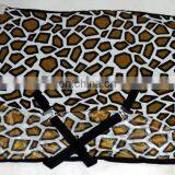 PRINTED LEOPARD FLEECE RUG thumbnail-2