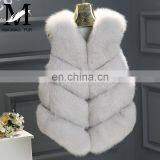 2016 Hot Selling Real Fox Fur Vest Women Natural Fur Vest Cute Spell Fox Fur Vest thumbnail-4