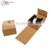 Carboard Wrist Watch Box Easy Carry Classical Beige Gift Box