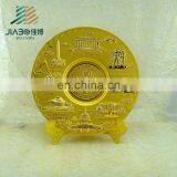 JiaBo Custom 3d Gold Metal Souvenir Plate for Your Selection thumbnail-2
