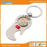 Wholesale Metal Souvenir Key Ring Custom Beer Bottle Opener Keychain thumbnail-5