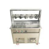 2018 двухдорожная машина для приготовления валенок из мороженого на запекании, машина для приготовления руллетов из мороженого для коммерческого использования из Таиланда