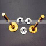 For Black Nitrided Renault Clio F7R 710 RS Williams 2.0l Dish Racing Intake Exhaust Valve Titanium Spring Retainers Gronze Guide thumbnail-2