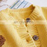 Children's Embroidery Flowers Sweater 2020 Full Sleeves Clothes Girls Sweater thumbnail-5