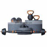 High Quality New Adjustable Fitness Equipment Dumbbell Set Home Removable Kettlebell thumbnail-1