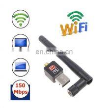 150Mbps Wireless Portable x2 Wifi Adapter Usb Wifi Home Network Mini Adapter