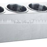 Kitchen Utensil Stainless Steel Cutlery Cylinder Holder thumbnail-2