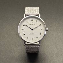 Stainless Steel Fashion Women Gift Watches Man Ultrathin Watch thumbnail-4