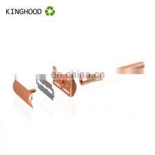 Mini Style Modern Gold Stainless Steel Ladies Facial Hair Face Razor For Women Man thumbnail-2