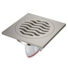 Modern 4 Inch Square Anti-Odor Anti-Hair Hanging Anti-Backflow Bathroom Shower Floor Drain for Kitchen Use Factory Price