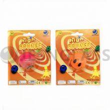 Hot Sale 45MM High Bouncy Ball Children's Toy Rubber Balls Blister Card Package thumbnail-1
