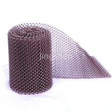 Decorative Metal Mesh Curtains, Woven Metal Flexible Mesh Curtains, Indoor Ceiling Curtains thumbnail-5