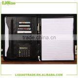 A5 A4 PU Leather Notebook Cover With Zipper