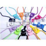 Luxury Separable Rotate Ring Mobile Phone Chest Strap Hang Around Neck , Mobile Phone Finger Strap , Cell Phone Case Neck Strap thumbnail-2