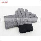 Ladies Affordable Woolen Gloves With Fake Pearl Ring thumbnail-2