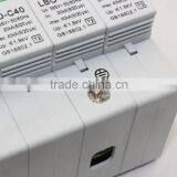 China SPD 220V 30KA 4P Modular Rail Type Power Surge Protector thumbnail-5