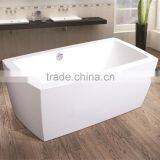 Luxury Hotel Black Color Free Standing Used Bathtub thumbnail-5