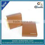 gold color oem paper gift boxes