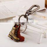 2015 Hot Sale Fashion Punk Style Keychain Shoe Shape Pendant Leather Keychain thumbnail-3