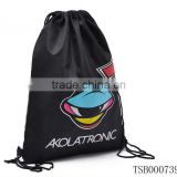 newest trendy design wholesale nylon drawstring backpack