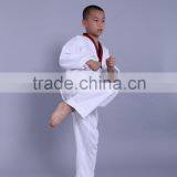 Taekwondo Uniforms With High Quality in 35% Cotton 65% Polyester Made for Kids and Adults in China thumbnail-4