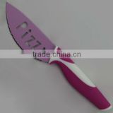 color pizza knife with TPR handle