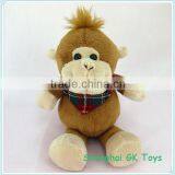 10cm Stuffed Monkey Keychain
