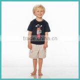 New O Neckline 100%Cotton t Shirts for Boys With The Cartoon Design thumbnail-4