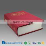 Customized Hardcover Book Foil Stamping Printing With Slip Case