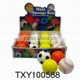 Kids Play PU Ball MINI SPONGE BALL 3"IN BASEBALL thumbnail-5