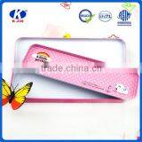 Wholesale Cheap Tin Pencil Case for Kids With Pink Color thumbnail-4