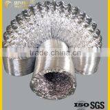 HVAC Aluminum Foil Polyester Insulated Flexible Air Conditioner Ventilation Duct thumbnail-3